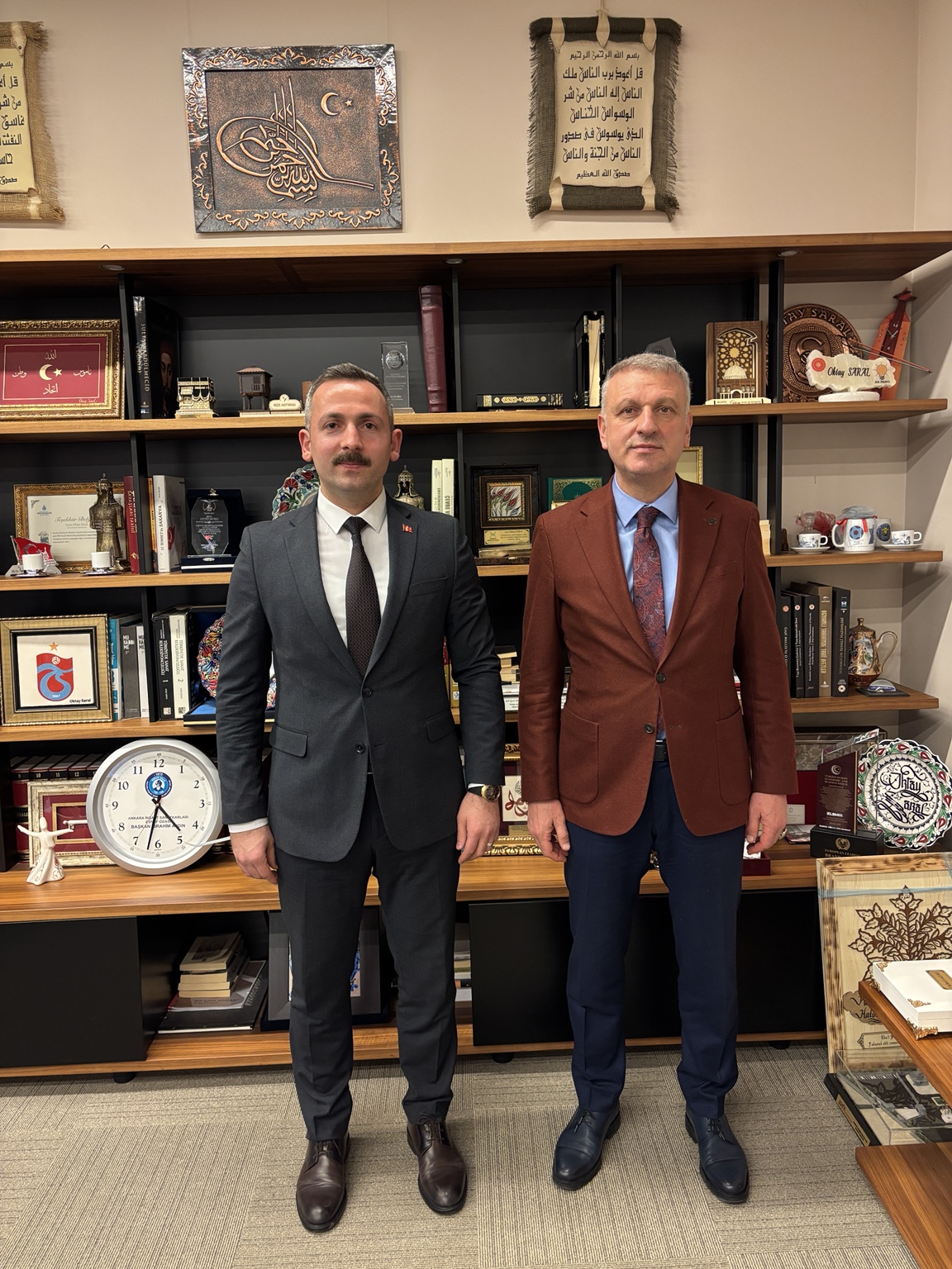 İsa Yılmaz ve Oktay Saral birlikte